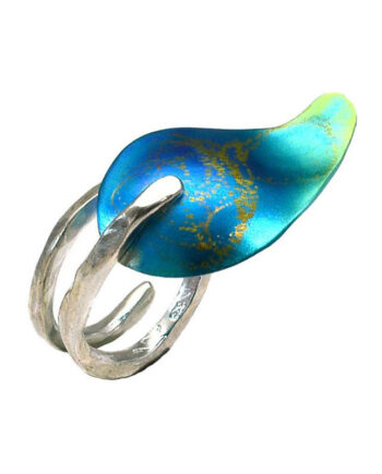 blue green ring