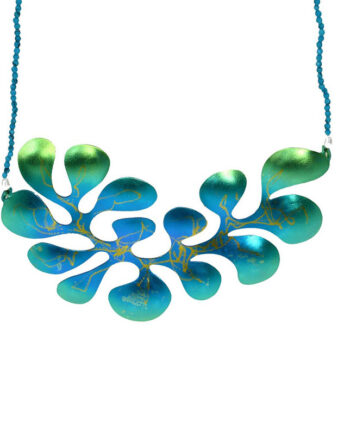 green blue necklace