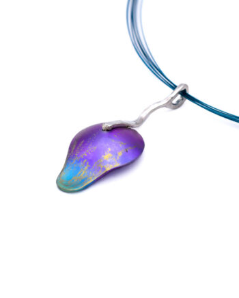 purple blue pendant