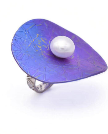 purple pearl ring