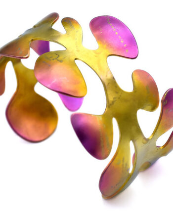 seaweed pink and yellow bracelet