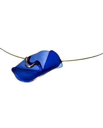 blue water pendant 