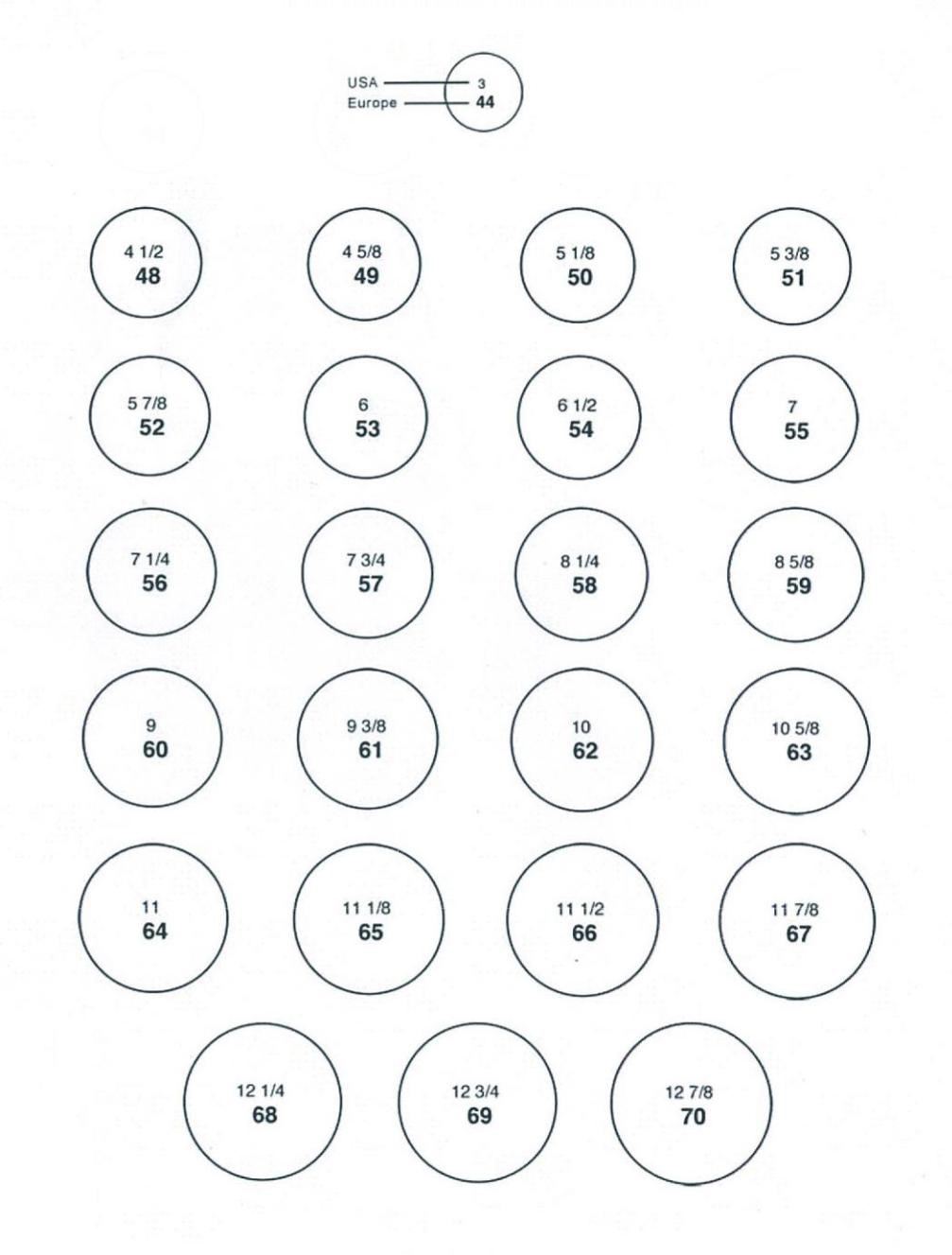 sizeguide sizeguide