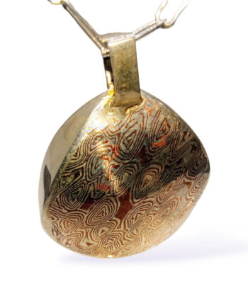 3D Mokume gane motif