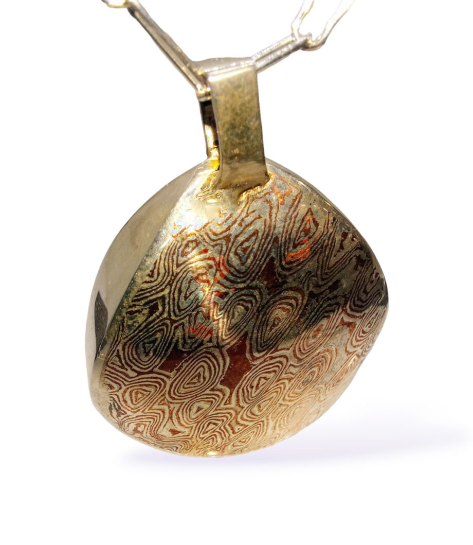 3D Mokume gane motif