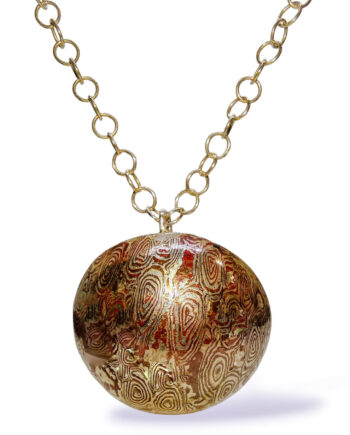 Motif Mokume gane bull