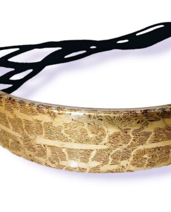 Id bracelet mosaic mokume