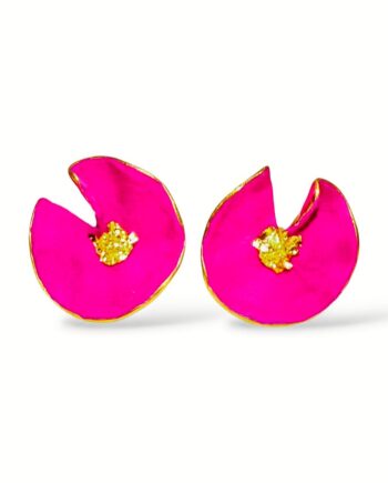 Medium purple earrings
